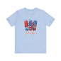 Patriotic Ice Cream Tee - 'Tastes Like Freedom' Unisex Jersey Short Sleeve T-Shirt, July 4th, Summer Vibes, Casual Wear, Gift Ideas