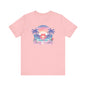 Salty T-Shirt  Tropical Sunset Shirt Beach Graphic Tee Coastal Summer Shirt for Women Salty Vibes Vacation Shirt Women's Summer T-Shirts