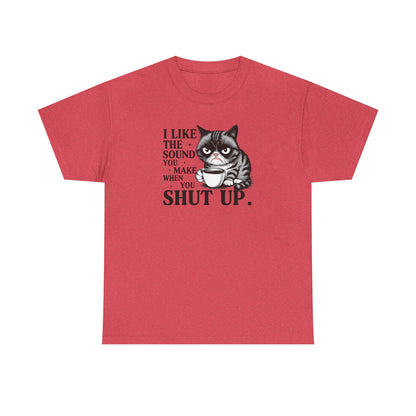 Funny Cat Graphic Tee, Cat Lover Gift, Humor T-Shirt, Quirky Cotton Shirt, Unique Gift for Friends