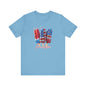 Patriotic Ice Cream Tee - 'Tastes Like Freedom' Unisex Jersey Short Sleeve T-Shirt, July 4th, Summer Vibes, Casual Wear, Gift Ideas