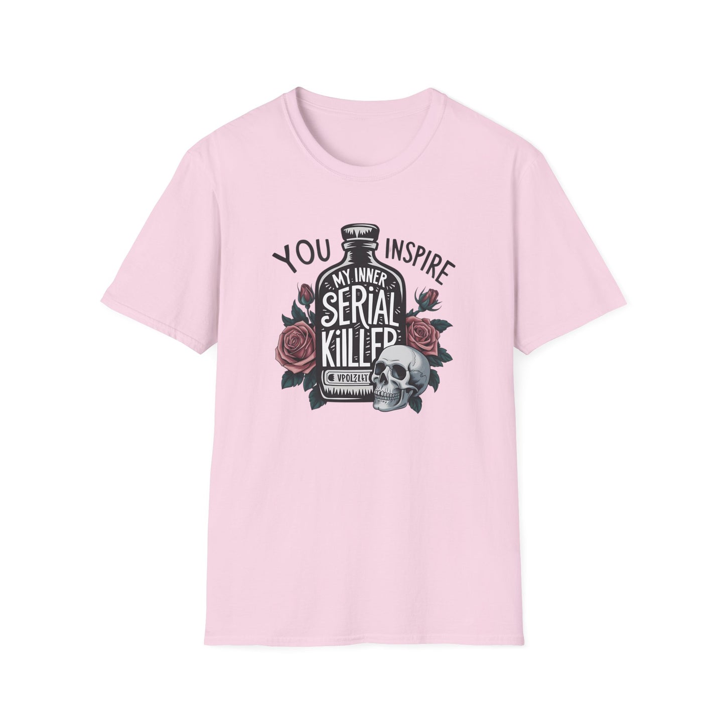 Dark Humor Unisex T-Shirt, Gift for Friends, Horror Lover Tee, Casual Wear, Unique Graphic Tee, Birthday Gift Idea