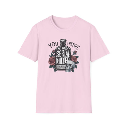 Dark Humor Unisex T-Shirt, Gift for Friends, Horror Lover Tee, Casual Wear, Unique Graphic Tee, Birthday Gift Idea