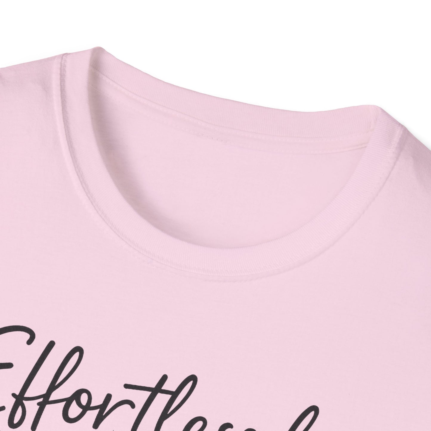 Effortlessly Dysfunctional Graphic T-Shirt  Cute Pink Bow Shirt for Women  Funny Mental Health Humor Tee  Sassy Aesthetic Comfort Tee