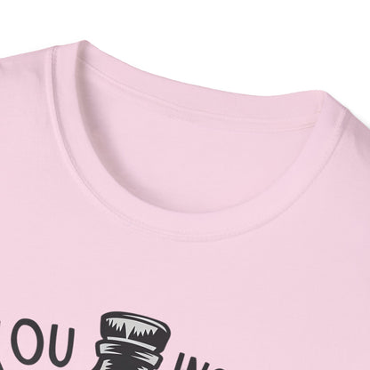 Dark Humor Unisex T-Shirt, Gift for Friends, Horror Lover Tee, Casual Wear, Unique Graphic Tee, Birthday Gift Idea